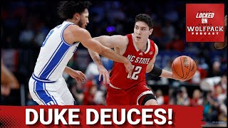 NC State Basketball Dances By Duke ACC Tournament Run Rolls On  NC State Podcast [upl. by Vander]