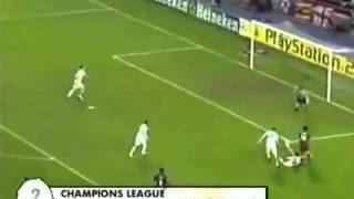 20051102 002 UEFA Champions League 20052006  Barcelona 50 Panathinaikos 30 Messi [upl. by Aynor]