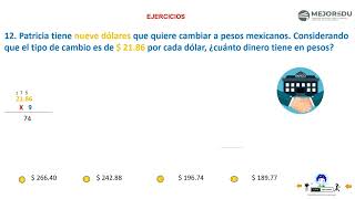 Diagnóstico 1 IMEJOREDU I 1° secundaria P 12 I ¿cuánto dinero tiene en pesos [upl. by Enimisaj]