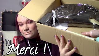 JOUVRE UN COLIS SURPRISE   UNBOXING CHEVEUX [upl. by Sarajane]