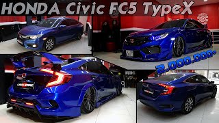 Honda Civic Fc5  TypeX Body Kit \\ Demon Eyes  Modifiye [upl. by Ainehta]