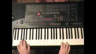 yamaha psr 410 ALBANO E ROMINA POWER  FELICITA [upl. by Ylrebmi241]