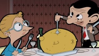 Dinner for Two  Mr Bean Official Cartoon [upl. by Emlyn134]