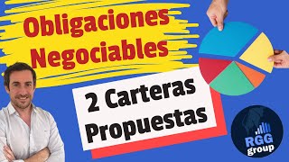 💥OBLIGACIONES NEGOCIABLES💥Alternativas de CARTERAS  ✅ [upl. by Adiaros870]