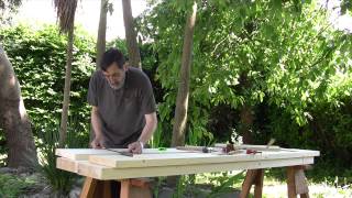 How to build a workbench  Part 8 Preparing the aprons   Paul Sellers [upl. by Vorfeld]