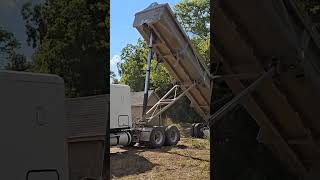 48 inch culvert install Getting rock delivered [upl. by Deyes371]