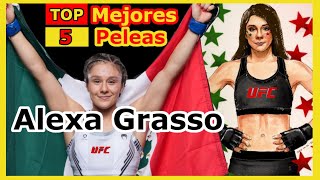 🚨SORPRENDE ➖ TOP 5😱 Mejores Peleas de Alexa Grasso UFC 306❗❗nocheufc nocheufc2024❗❗ [upl. by Alel]