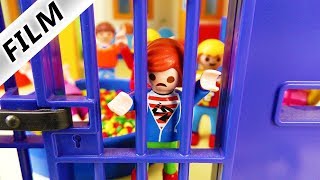 Playmobil Film Deutsch  KITA WIRD GEFÄNGNIS JULIAN EINGESPERRT Kinderserie Familie Vogel [upl. by Brackely142]