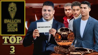 Top 3 Ballon dor 2024 Ronaldo Mbappé amp Bellingham ► Goals Assists Trophies amp Others Update ● HD [upl. by Janiuszck]