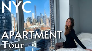 My NYC Apartment Tour 1875Month in Manhattan [upl. by Inram]