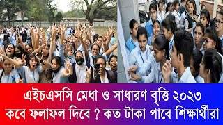 এইচএসসি ২০২৩ মেধা ও সাধারণ বৃত্তি ফলাফল কবে দিবে  HSC Scholarship Result 2023  HSC 2023 Britti [upl. by Porcia]