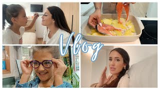 Conciliación familiar  Le ponen gafas a Irene  Recetas  Vlog 11 [upl. by Nielson56]