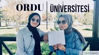 ORDU ÜNİVERSİTESİ ORDU ÖĞRENCİ GÖZÜNDEN ÜNİVERSİTE üniversitetercihleri [upl. by Yrol]