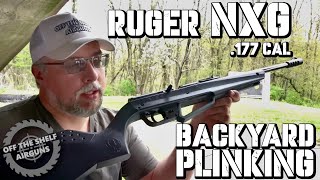 Ruger NXG  Backyard Plinking [upl. by Delanos519]