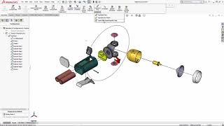 SOLIDWORKS  Smart Explode Lines [upl. by Brewster]