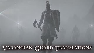 For Honor Varangian Guard Translations [upl. by Anitroc589]