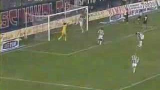 Cagliari  Juventus 11 Zola 88° 16012005 [upl. by Eardnaed665]