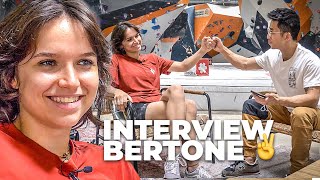 DANS LA TÊTE DORIANE BERTONE  INTERVIEW ESCALADE 🗣 [upl. by Litsyrk]