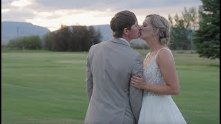 Halee and Chase Anaconda Montana Wedding Film 762024 [upl. by Ainotahs649]