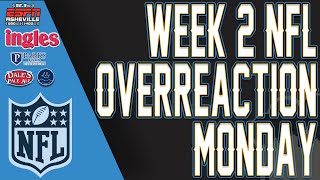 NFL Overreaction Monday Week 2 Recap 🏈 091624 [upl. by Veats]