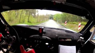 Onboard Porsche GT3 ZeltnerZeltner Sachsen Rallye 2013 Stage 68 HD [upl. by Dera]