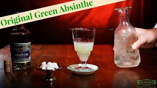 Original Green Absinthe ALANDIA Verte [upl. by Zaob223]