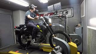 2022 Suzuki DRZ400S Dyno Test [upl. by Rock]