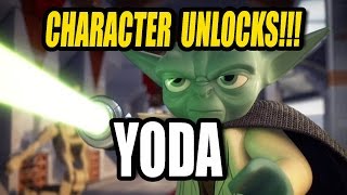 LEGO Star Wars The Force Awakens  How to Unlock Yoda [upl. by Bezanson496]