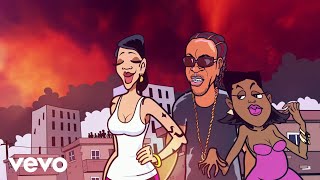 Bounty Killer  Dats Gadzilla Official Animated Video ft Vybz Kartel Busy Signal [upl. by Boj]