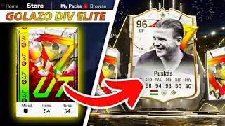 Un pack opening de FOUU  RECOMPENSES DIV ELITE  GOLAZO FC 24 [upl. by Ahsets]