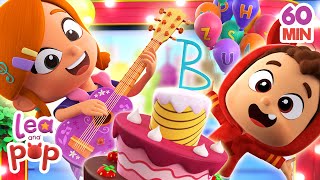 Fun Birthday Party SONG  Happy Birthday  Celebration for KIDS  Baby Songs with Lea and Pop [upl. by Akissej]