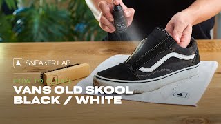 How To Clean Vans Old Skool [upl. by Harlamert842]