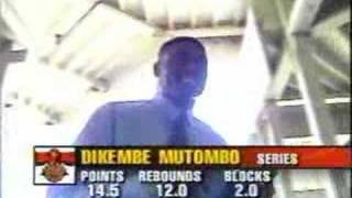 1997 NBA on NBC  Playoffs Showtime Intro [upl. by Nollahp]