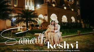 Samarth amp Keshvi  Wedding Short film  Laxmi Narayan Resort  Vadodara [upl. by Latsyek135]