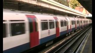 District and Piccadilly Line departure from Barons Court [upl. by Venu]