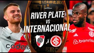 RIVER PLATE 2 VS INTERNACIONAL 1  PARTIDO COMPLETO octavos de final ida COPA LIBERTADORES 2023 [upl. by Kong]