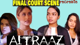 Aitraaz  movie scene recreate  aitraaz movie last scene [upl. by Cornish764]