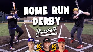 Baseball Bat Bros HOME RUN DERBY  Will vs JT vs Cam [upl. by Fullerton631]