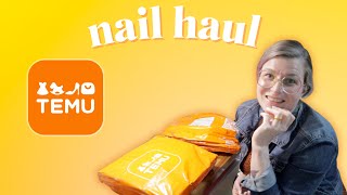 TEMU NAIL HAUL All Items Under 15  IS TEMU WORTH IT [upl. by Ennovad]