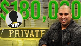 Crazy Private HighStakes Poker VS Super VIP [upl. by Coralyn]