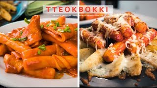 TTEOKBOKKIㅣTteokbokki Tradicional amp Tteokbokki con Queso y Papas [upl. by Mohn662]