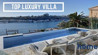 TOP LUXURY VILLA WITH SEA VIEWS IN THE MAHON HARBOUR 😍 VILLAS Y CASAS DE LUJO EN MENORCA [upl. by Ahseila39]