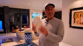 Fred Couples Tour of His Home and Artwork PGA TOUR Champions Learning Center [upl. by Yanal]