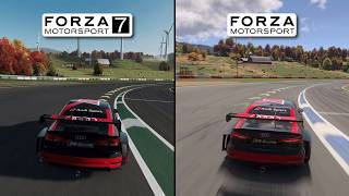 1 Audi Sport RS 3 LMS 2018  FM7 Vs FM8  Side By Side Comparison [upl. by Tyson667]