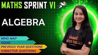 Algebra  CBSE Class 6 Maths  Final Exam Sprint VedantuJunior [upl. by Everest166]