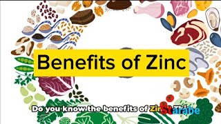 Benefits of Zinc supplement rich foods [upl. by Franklyn]