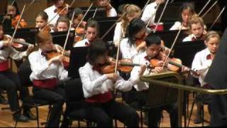 Queensland Youth Orchestras  Junior String Ensemble  Queen of the Night Aria  A Mozart [upl. by Silsbye858]