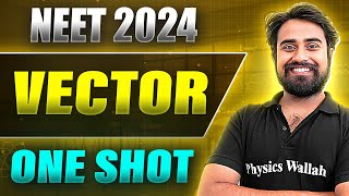 VECTOR in 1 Shot FULL CHAPTER COVERAGE ConceptsPYQs  Prachand NEET 2024 [upl. by Karena]