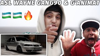 ASL WAYNE FTAGAGANG90 VISUALIZER VIDEO amp ASL WAYNEG’ANIMAT MUSIC VIDEO REACTION UZBEK RAP🇺🇿 [upl. by Winson90]