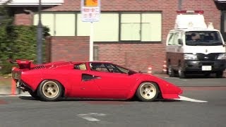 Lamborghini Countach LP5000QV Loud Exhaust Sound [upl. by Ruckman73]